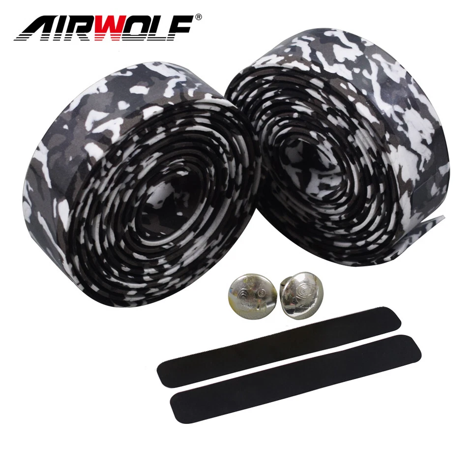 2 PCS Road Bike Handlebar Tape Bicycle Drop Bar Wrap Outdoor Sports Non-slip - Image 3 of 4