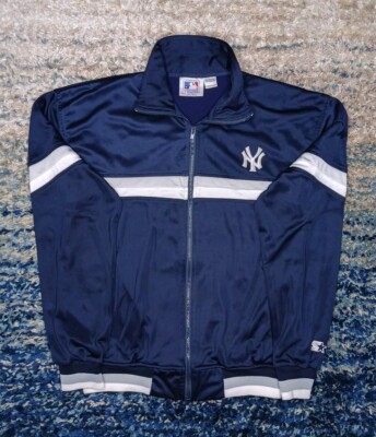 Vintage Starter NY Yankees Tracksuit Jacket Full Zip Mens XL