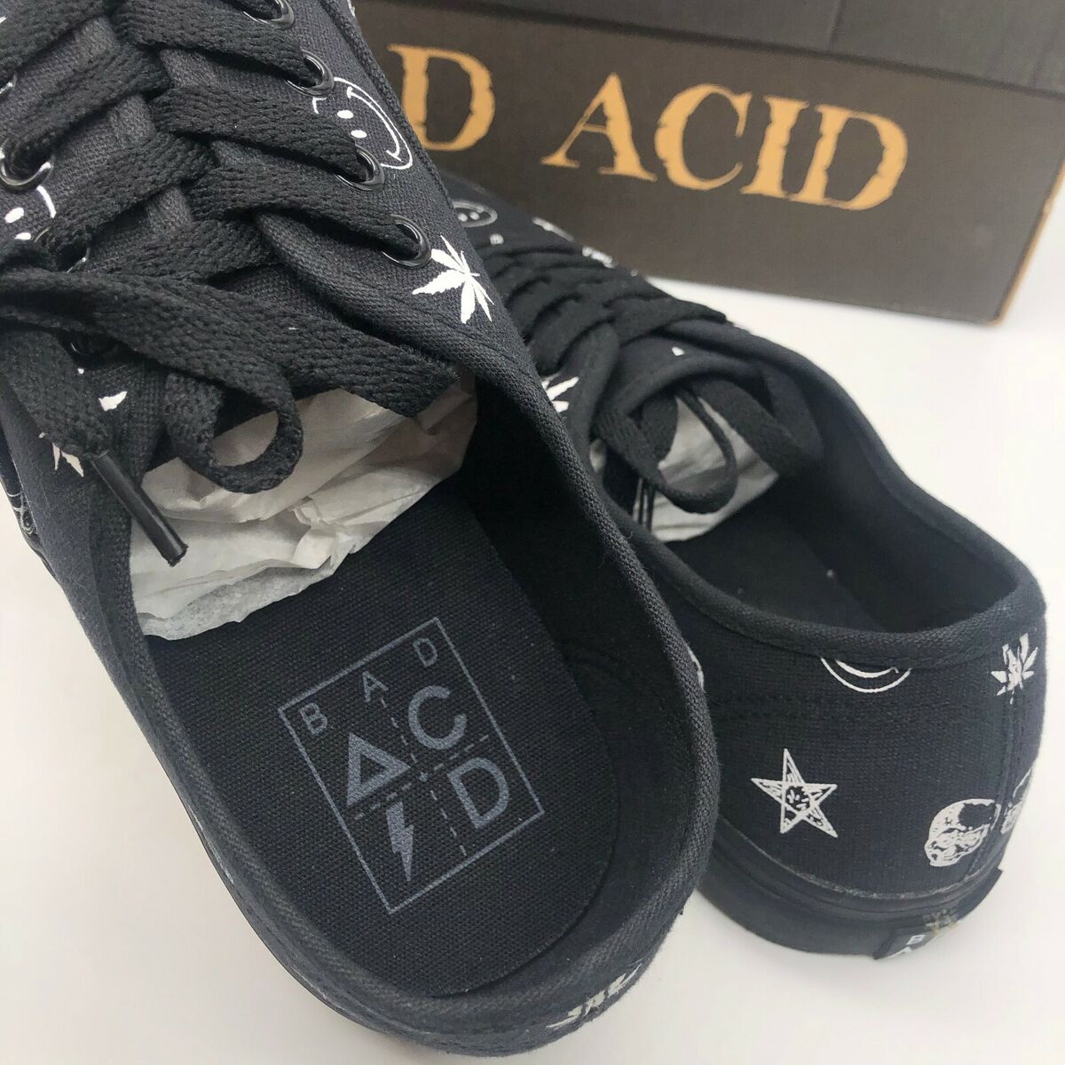 New UNIF x Bad Acid Icon Sneakers - Size 10.5 | eBay New UNIF x Bad Acid Icon Sneakers - Size 10.5 | eBay