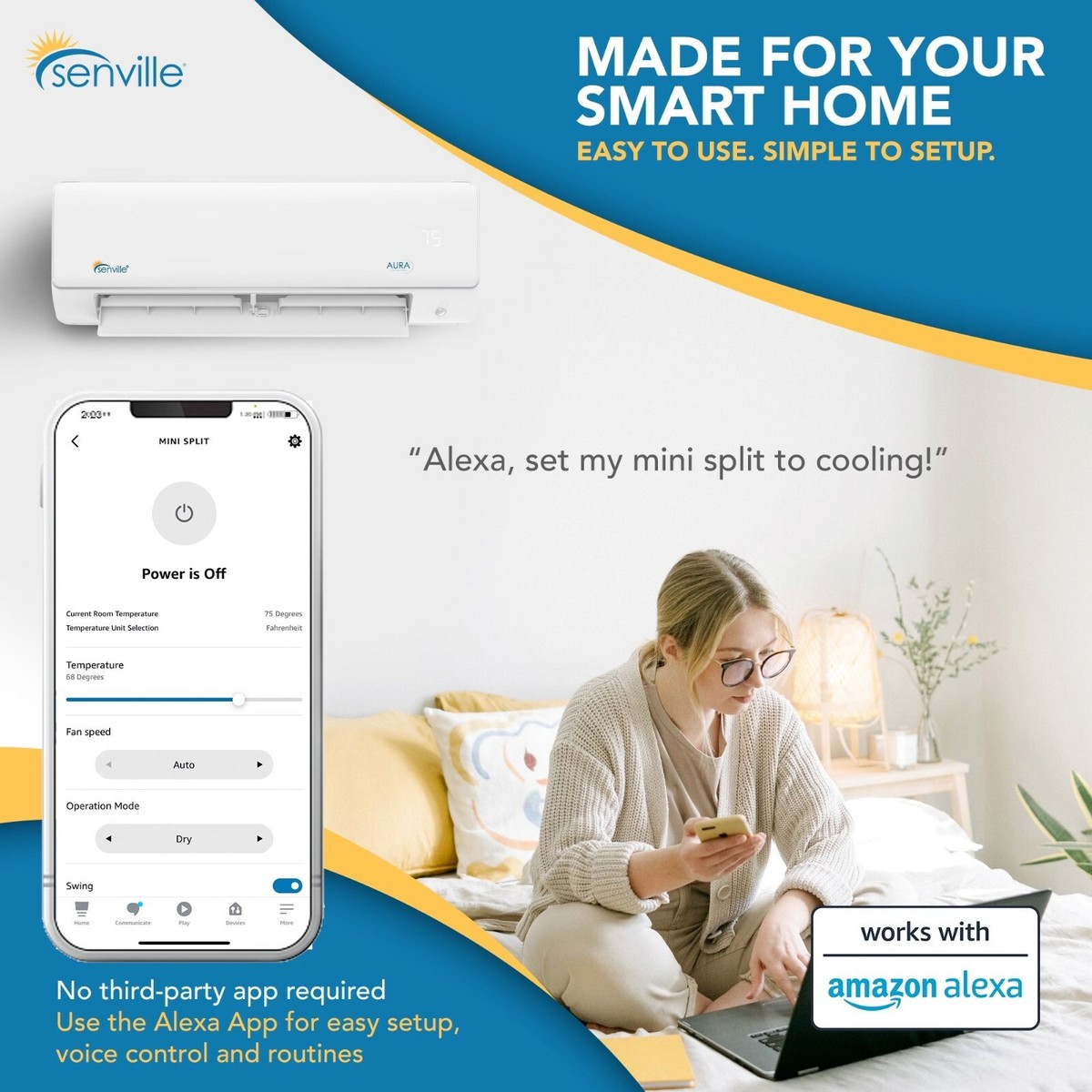 28000 BTU Dual Zone Ductless Mini Split Air Conditioner and Heat Pump 24  SEER | eBay
