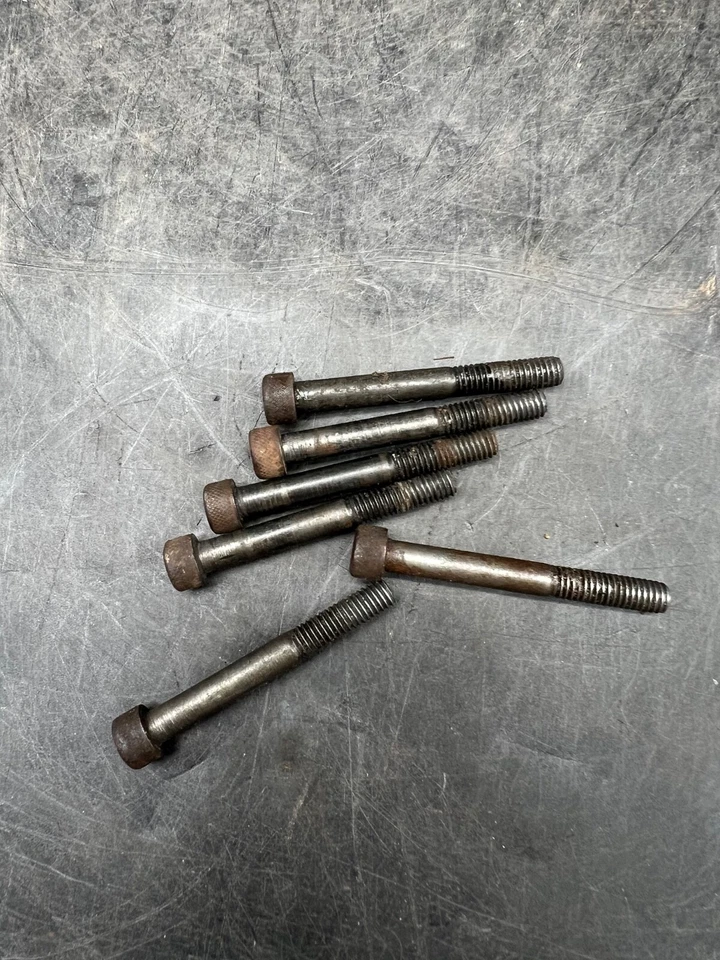 72-73 Yamaha DT2 DT3 250 DT250 Enduro Funda Manivela Izquierda 291-15411-0 Juego de Pernos Foto 4 de 4