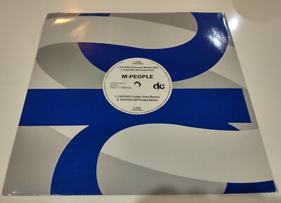 M- PEOPLE - EXCITED ( MASTER MIX) VINYL 12'' MAXI SINGLE. PROMO COPY. PLAYS EX.