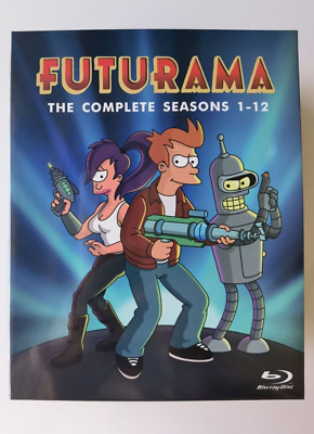 FUTURAMA The Complete, Seasos 1- 12 (BLU-RAY) Free Delivery