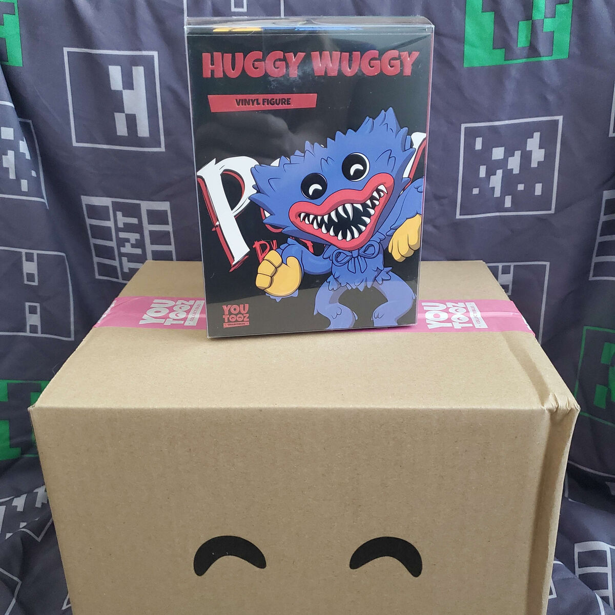 Huggy Wuggy YouTooz Figure, 4.4 Vinyl Toys from Poppy Playtime