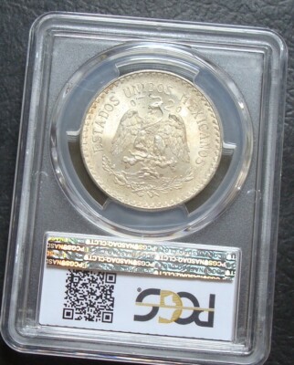 1944年 メキシコ 1ペソ PCGSMS66 1944 Mexico Peso Silver Uncirculated PCGS MS66 | eBay