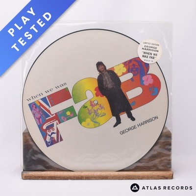 George Harrison When We Was Fab Limited Edition 12'' Single Vinyl Record - VG+