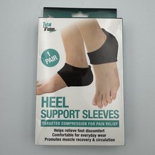 Total Vision Foot Pain Relief Compression Heel Support Sleeves