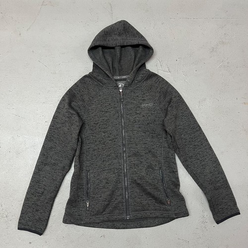 Gramicci, Gramicci Sweater Fleece Full Zip Hoodie Jacket Gray Heather Womens M Recycled