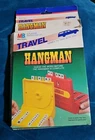 Vintage 1987 Milton Bradley Travel Hangman Mini Board Game Complete