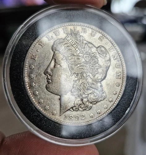1892-P  Morgan Dollar - AU - Part Of Old Lot