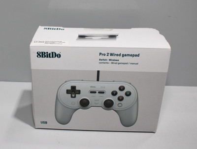 8BitDo Pro 2 USB Gamepad für Windows & Switch, Grey NEU