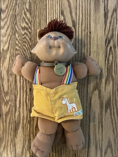 Cabbage Patch Kids Doll 15" KOOSAS Cat Overalls Giraffe Rainbow Stripes