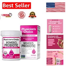Empowering Women's Probiotics: 50 Billion CFU, 6 Strains & Organic Support - ...