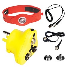 4 in 1, Ground Kit- Anti Static Wrist Strap, ESD Plug, Screw Stud & 10ft Grou
