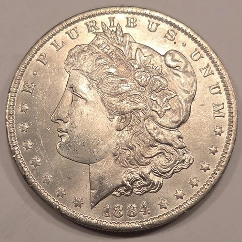 1884-0 Morgan Silver Dollar $1 90% Silver Uncirculated FREE SHIPPING