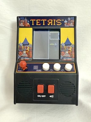 TETRIS Mini Arcade Game 2018 Basic Fun TESTED WORKS!
