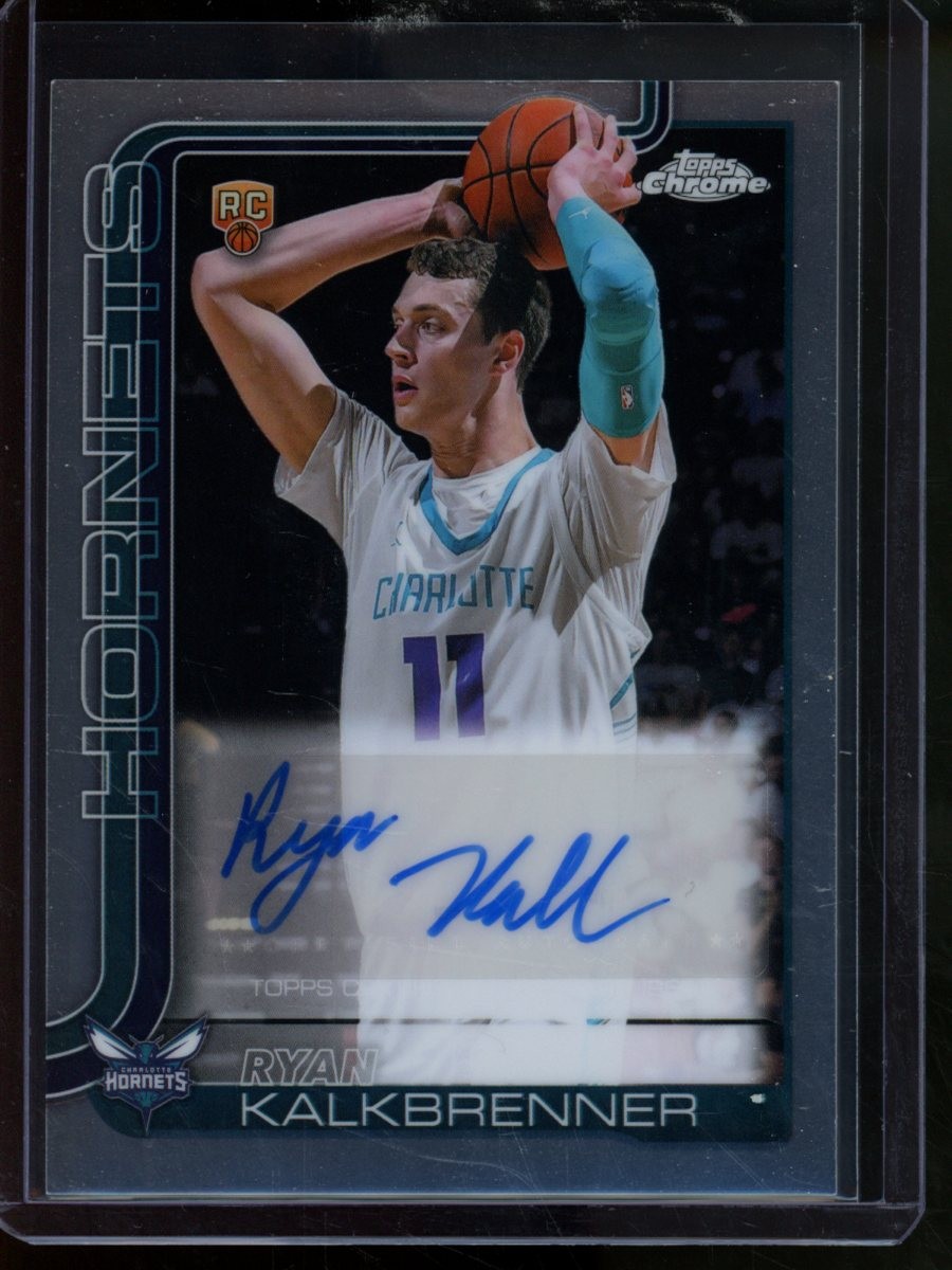 2025-26 Topps Chrome Ryan Kalkbrenner Rookie Auto #TCAR-RK