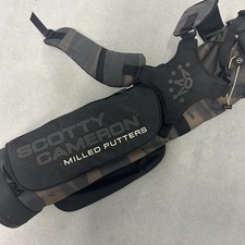 Scotty Cameron Milled Putters Titleist Sunday Golf Bag Camo New