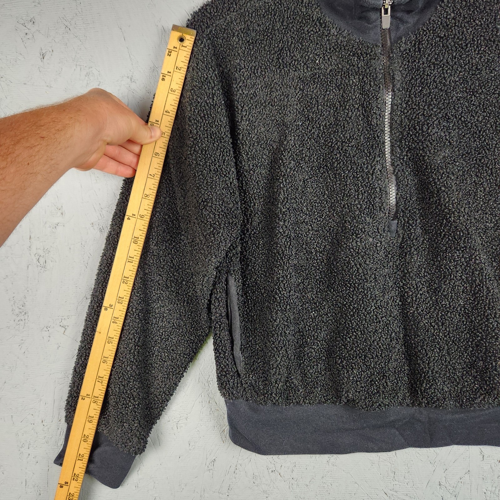 Fabletics Pullover Sweater Womens Small Black She… - image 6