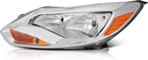 For 2012-2014 Ford Focus Chrome Halogen Factory Style Headlight Left Driver Side