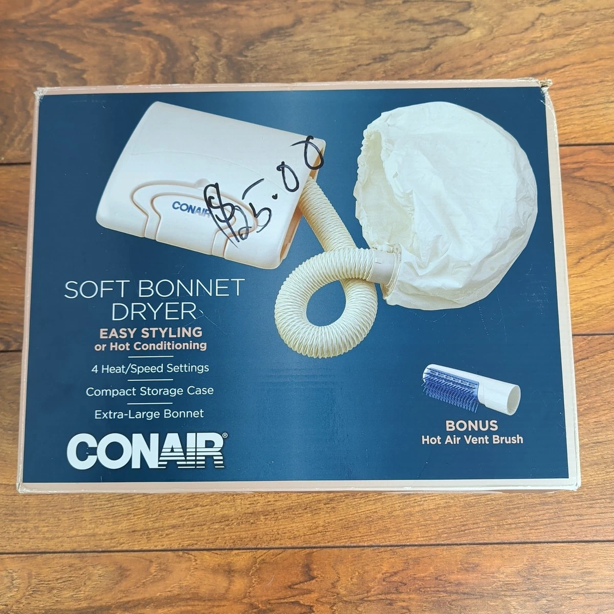 Conair Soft Bonnet Hair Dryer SB1XR 2011 Purse Shaped Case 4 Heat Settings Conair Soft Bonnet Hair Dryers | eBay main image 2