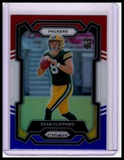 2023 Panini Prizm #338 Sean Clifford Red White and Blue