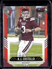 2021 Score #391 K.J. Costello Red
