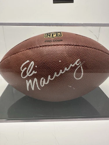 eli manning signed football NFL Game Football