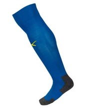 Puma Men LIGA Core 1 Pairs Socks White Blue Knee Soccer Stocking Sock 70344116