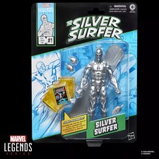 Marvel Legends Silver Surfer 6  Figure     Comic-Inspired  with Surfboard  4