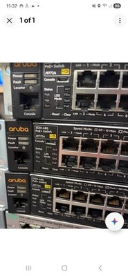 HP Aruba 2530-48G J9772A 48 Port Gigabit PoE+ Ethernet Switch