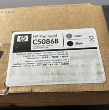 HP76 C5086 Black Gray Grey Genuine Original Print Head Printhead C5086B