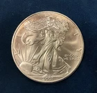 U.S. Mint American Eagle 2001 1 oz .999 Fine Silver Bullion Coin