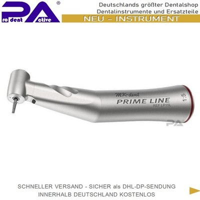 LP15L - NEU-WINKELSTÜCK - MK-DENT  PRIME LINE LP15L - Rot - 1:5 ²