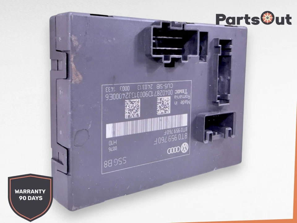 2009–2017 AUDI S5 - Left Front Power Seat Memory Control Module 8T0959760F OEM - Image 2 of 4