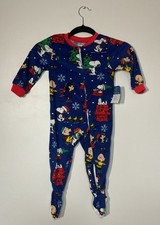 Peanuts Family Matching Infant Sleeper Size 24M