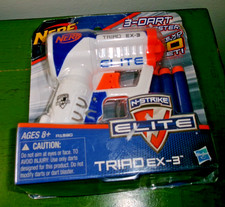 Hasbro Nerf N Strike Elite Triad EX-3 Dart Gu...