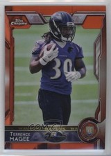 2015 Topps Chrome Rookies Orange Refractor Terrence Magee #128 1g5