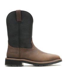 Wolverine Rancher JD WP Steel Toe 10" Mens Brown Leather Work & Safety Boots