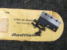 Vintage Redfield Olympicinternational Wb-670 Rear Receiver Sight Base Nos Vintage Redfield Olympicinternational Wb-670 Rear Receiver Sight Base Nos