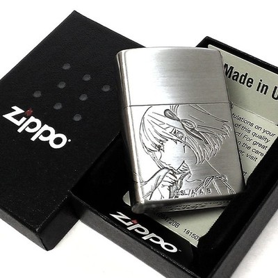 Zippo Lycoris Recoil Chisato Takina Anime Lighter Antique Silver 3
