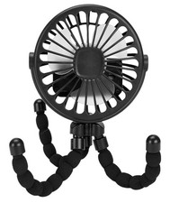 Mini USB Octopus Fan With Flexible Arms, Rechargeable, Stroller Fan, Desk Fan