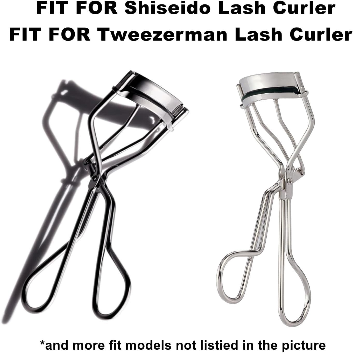 Fit for Tweezerman Eyelash Curler Refills,30Pack Fit for Shiseido Eyelash Curler