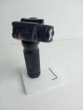 Heavy Duty Tactical Red Laser Sight Flashlight for Picatinny Rail Mounts 