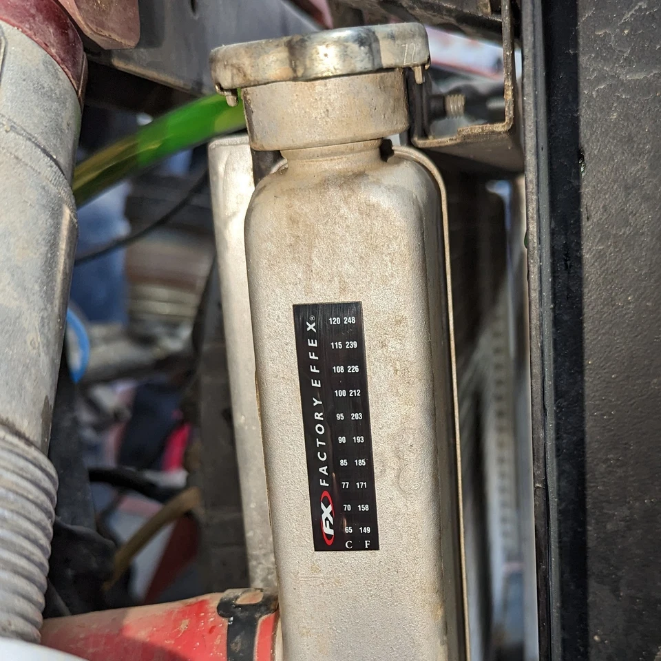 Температурные наклейки упаковка 3 шт. - размеры 149-248F, 65-120C заводской Effex 08-90225 - Изображение 3 из 4