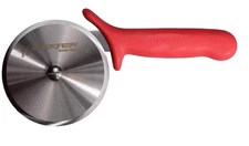 4" Pizza Cutter, red Handle