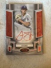 2024 Topps Tier One Breakout Autographs Gavin Stone Red Ink #BOA-GS /25 DODGERS