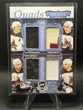Upper Deck The Cup Quads Jerseys Keller Cooley Schmaltz Zucker /25 Mammoth NHL