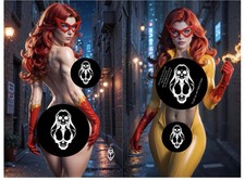 Starfire DOUBLE SIDED (NUDE) - Ltd100 W/ CoA ...