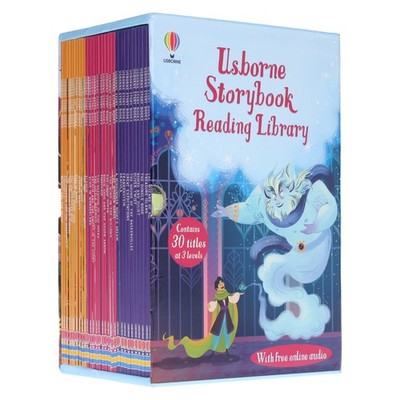Usborne Storybook Reading Library 30 Books Boxed Set With Audio - Ages 5-7 - PB